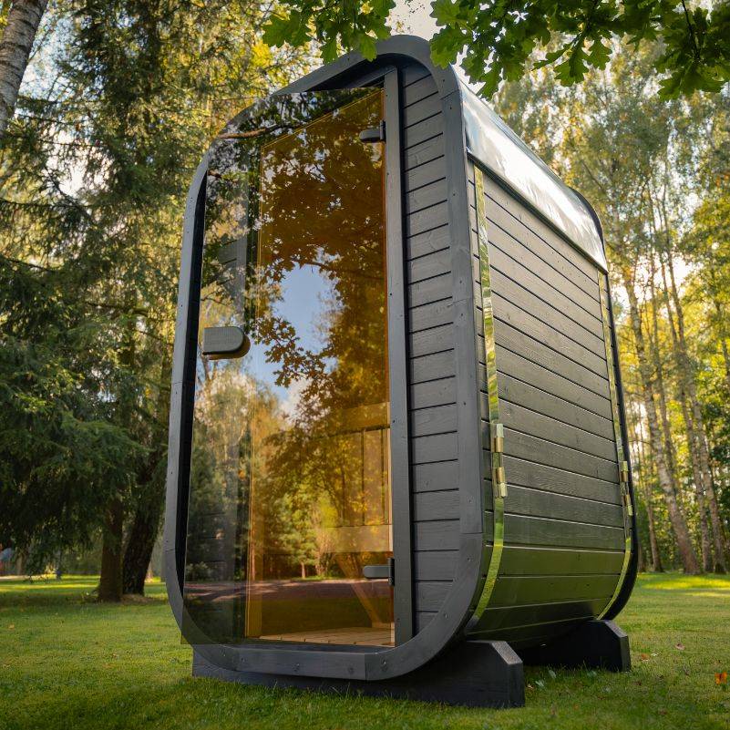 Celsium Wellness Micro Sauna | 1-2 Person Outdoor Traditional Sauna