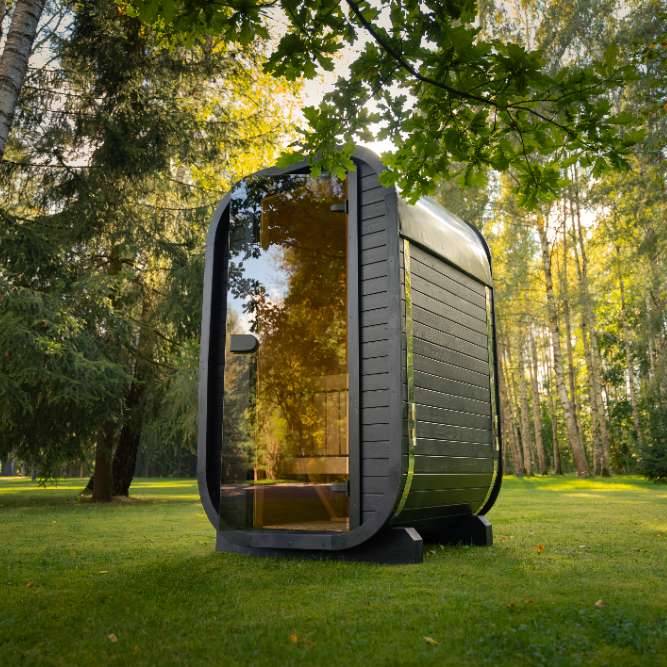 Celsium Wellness Micro Sauna | 1-2 Person Outdoor Traditional Sauna