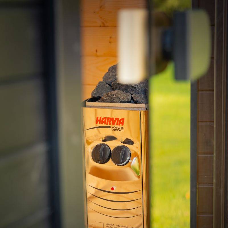 Celsium Wellness Micro Sauna | 1-2 Person Outdoor Traditional Sauna