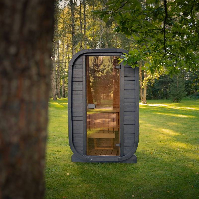 Celsium Wellness Micro Sauna | 1-2 Person Outdoor Traditional Sauna