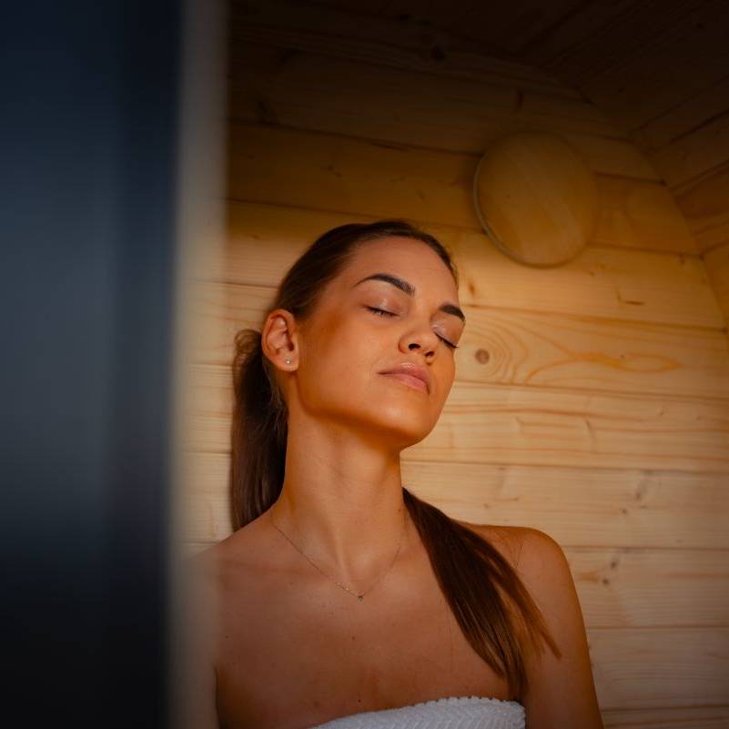 Celsium Wellness Micro Sauna | 1-2 Person Outdoor Traditional Sauna