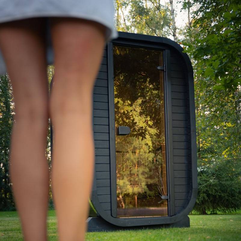 Celsium Wellness Micro Sauna | 1-2 Person Outdoor Traditional Sauna