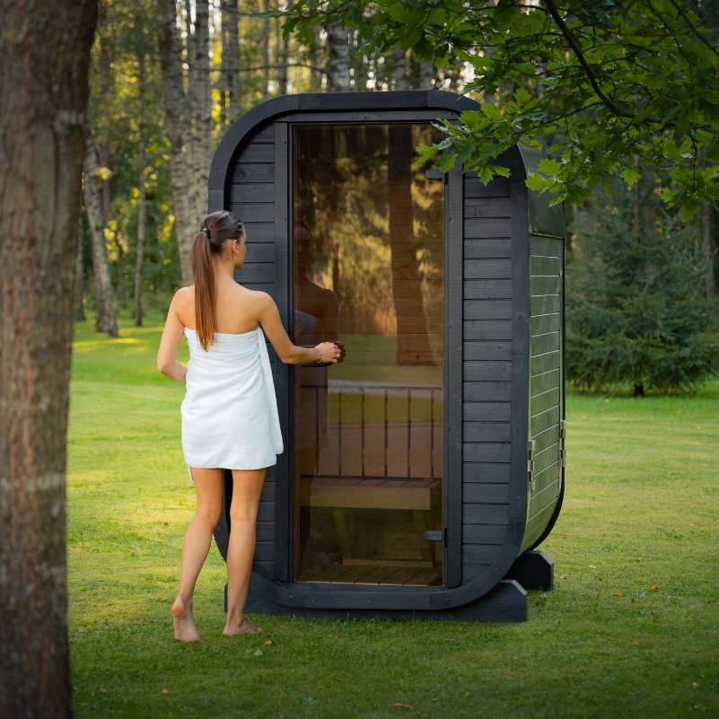 Celsium Wellness Micro Sauna | 1-2 Person Outdoor Traditional Sauna