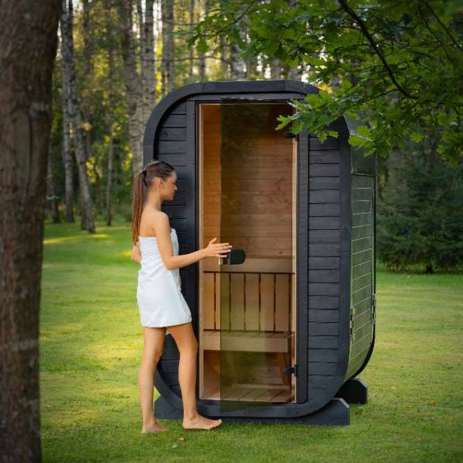 Celsium Wellness Micro Sauna | 1-2 Person Outdoor Traditional Sauna