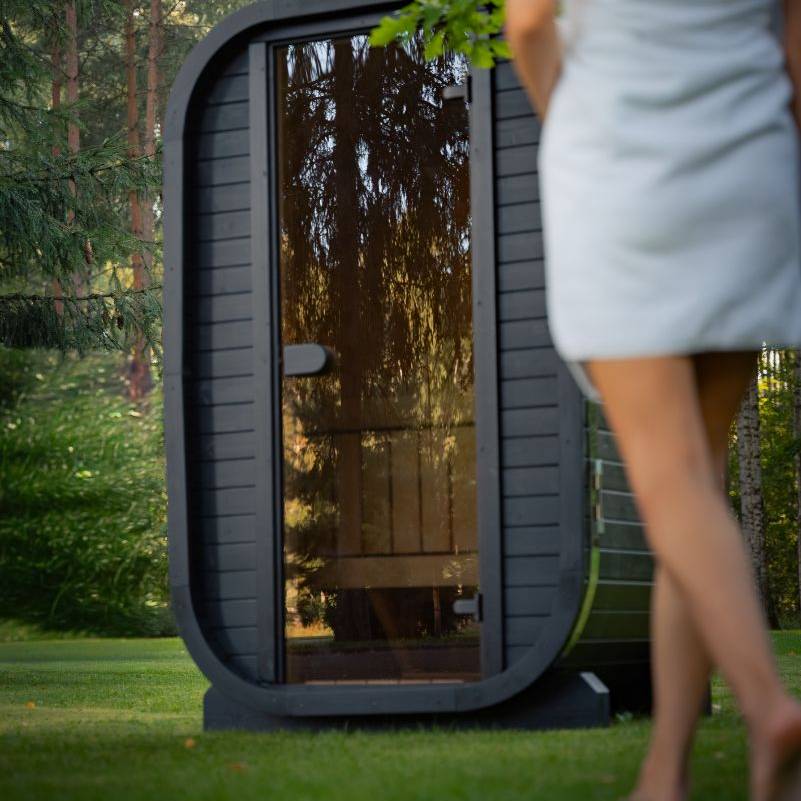 Celsium Wellness Micro Sauna | 1-2 Person Outdoor Traditional Sauna