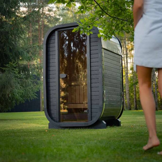 Celsium Wellness Micro Sauna | 1-2 Person Outdoor Traditional Sauna