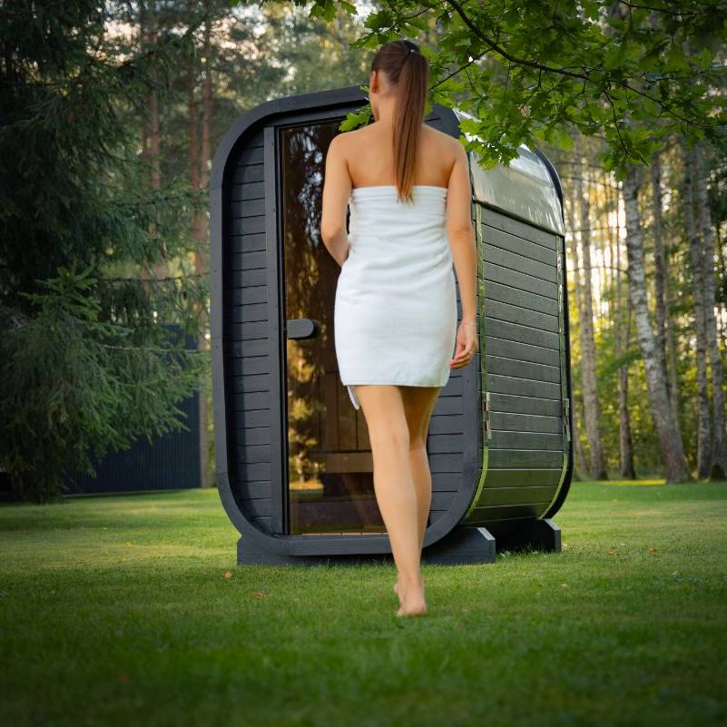 Celsium Wellness Micro Sauna | 1-2 Person Outdoor Traditional Sauna