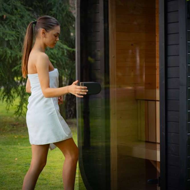 Celsium Wellness Micro Sauna | 1-2 Person Outdoor Traditional Sauna