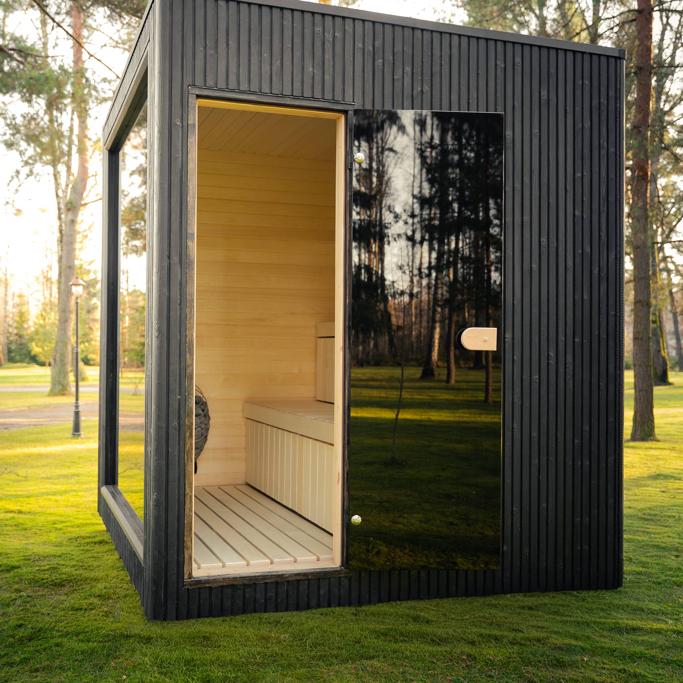 Celsium Wellness Jonas Classic 4 Person Square Traditional Sauna