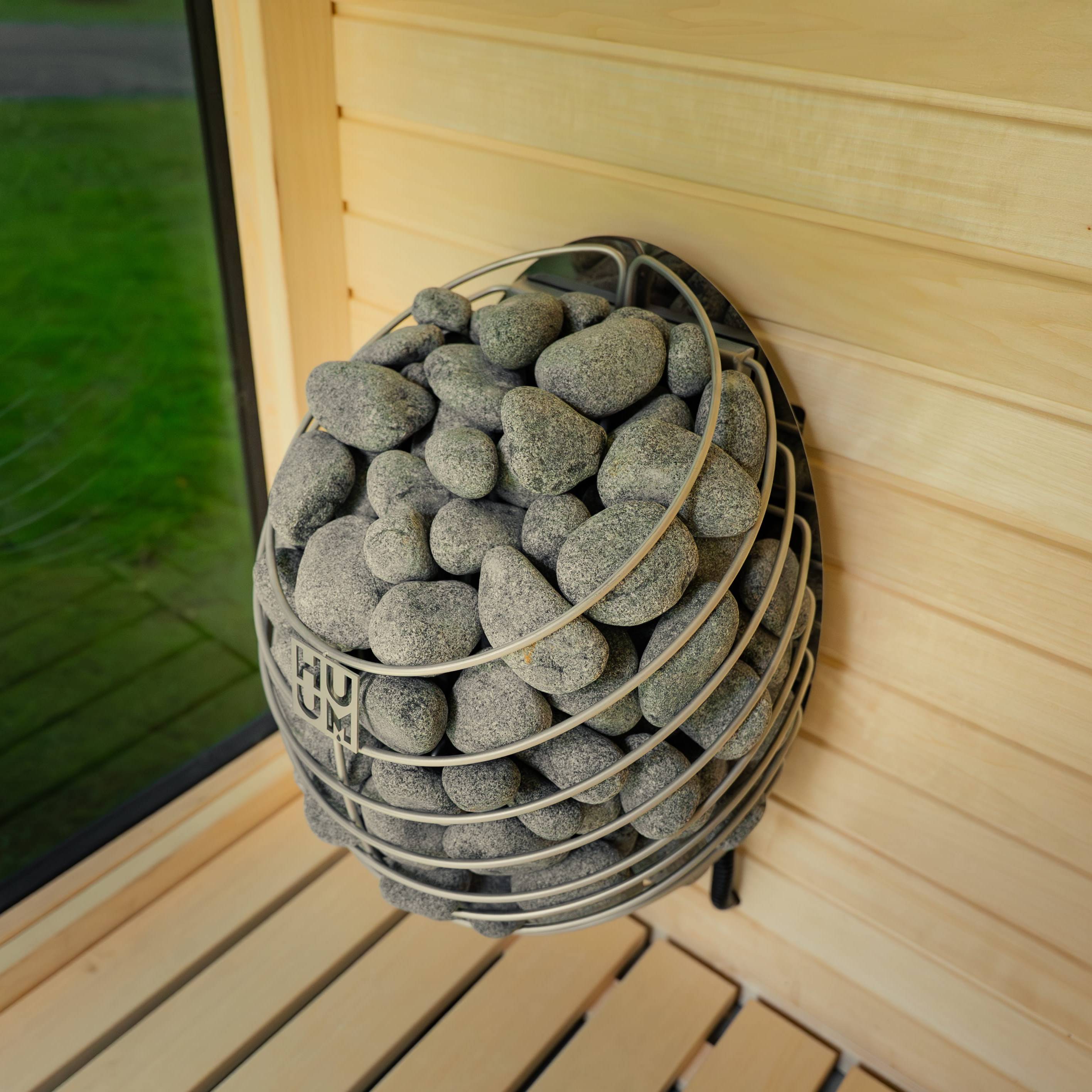 Celsium Wellness Jonas Classic 4 Person Square Traditional Sauna