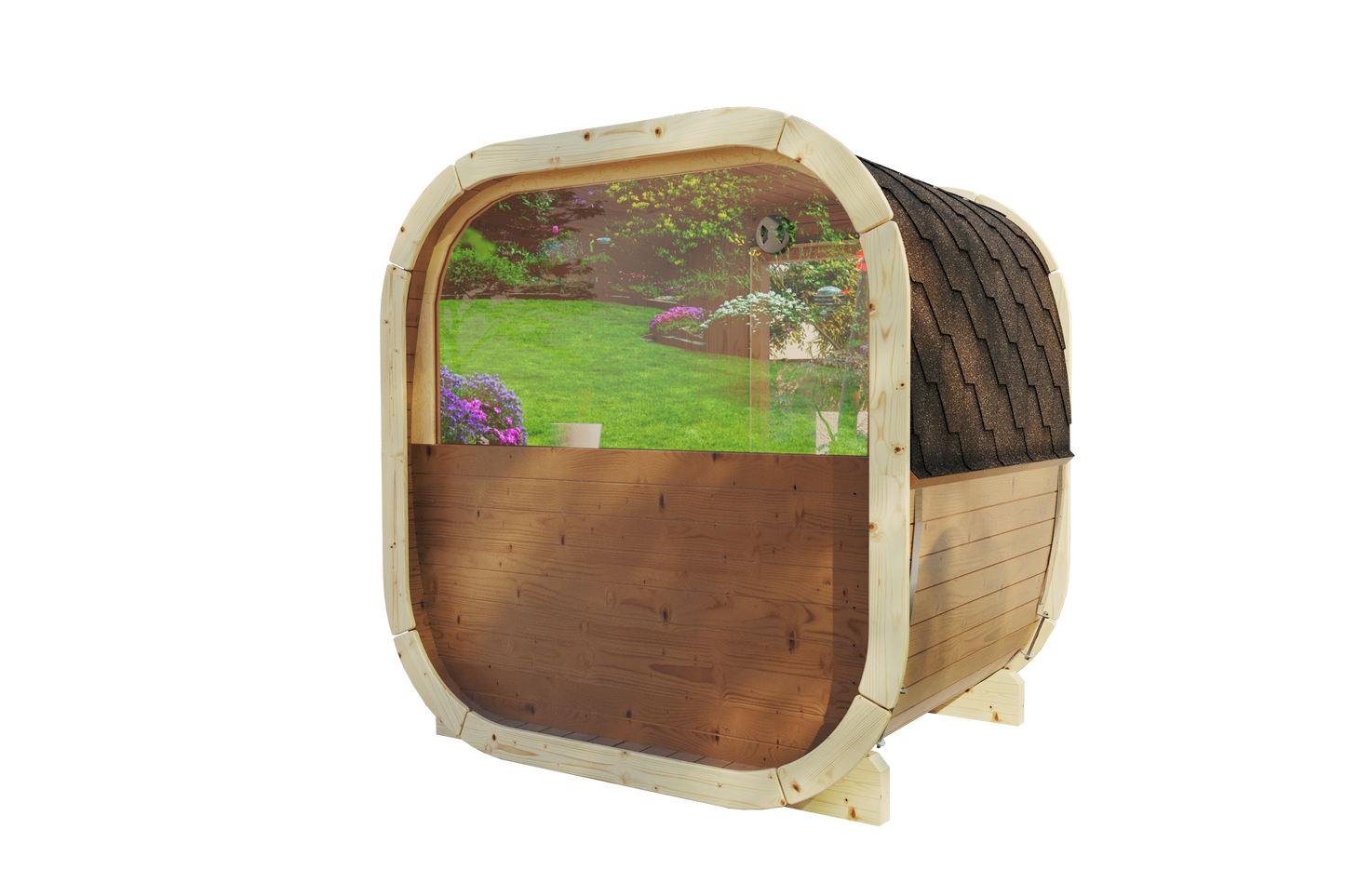 Mirror Half Moon Rear Glass