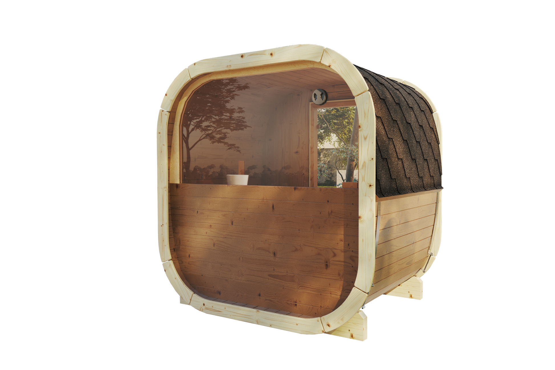 Half Moon Rear Glass