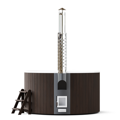 Polar Spa Elite 200 Wood Fired 35kW Stove 4-6 Person Hot Tub