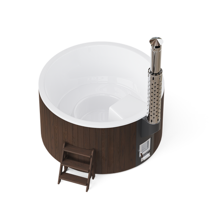 Polar Spa Elite 200 Wood Fired 35kW Stove 4-6 Person Hot Tub