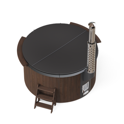 Polar Spa Elite 200 Wood Fired 35kW Stove 4-6 Person Hot Tub