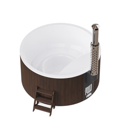 Polar Spa Elite 220 Wood Fired 35kW Stove 6-8 Person Hot Tub