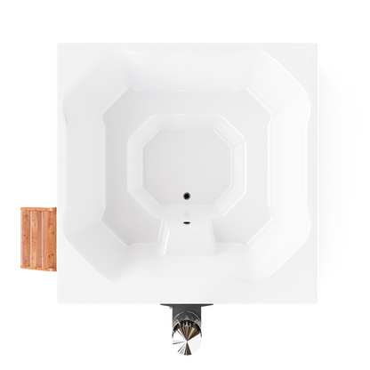 Polar Spa Elite Quattro 200 Wood Fired 35kW Stove 6-8 Person Hot Tub
