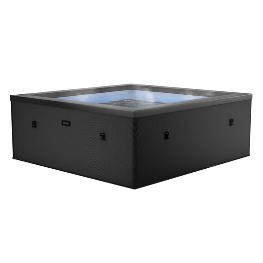 Garda 4/6-Person Eco Foam Hot Tub with Built-In Integrated Heater Plug and Play