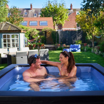 Garda 4/6-Person Eco Foam Hot Tub with Built-In Integrated Heater Plug and Play