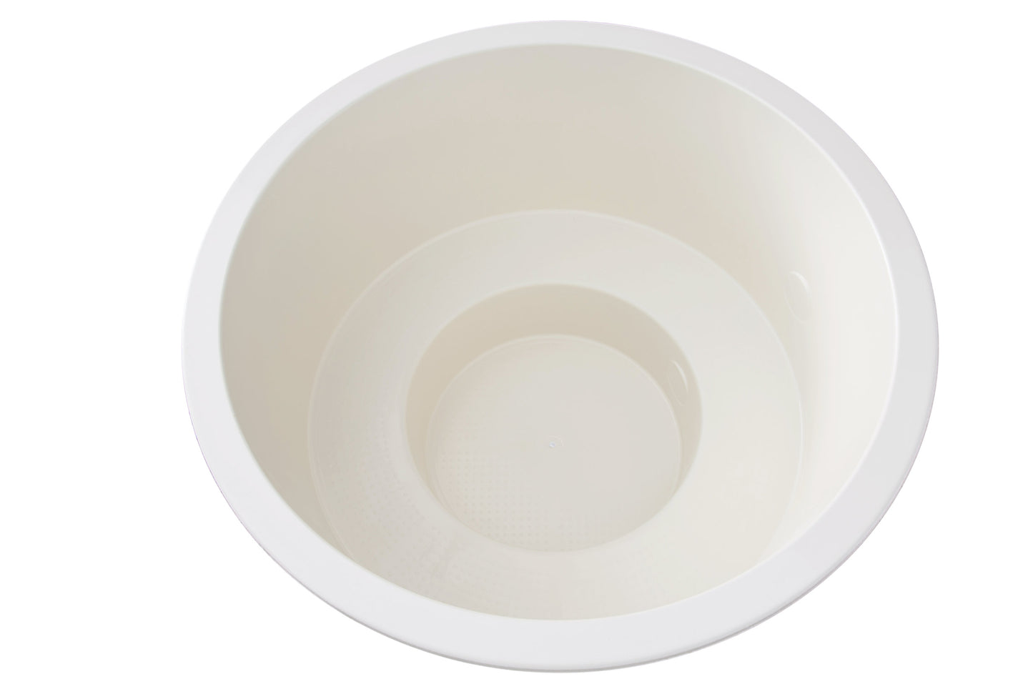 Round Hot Tub Fibreglass Liner | Built in, Decking Hot Tub 4 Person 1.8m | Wood Fired or Electric Heater