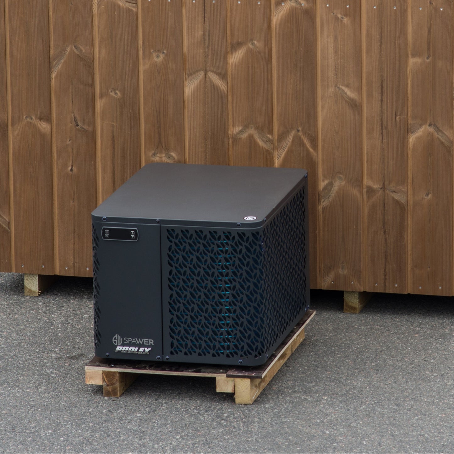 Compact Quattro S Wood-Fired Hot Tub 3-4 Person | Customisable Compact Fibreglass Square Spa