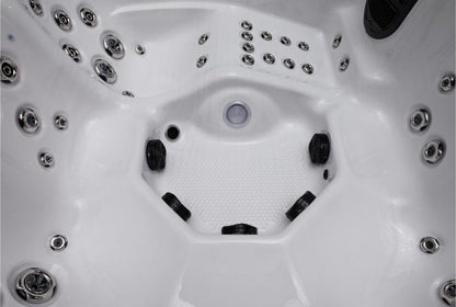 Nova 4-6 Person Hot Tub 32 Amp | Bluetooth Speakers, Ozone Water Care, 59 Jets, Lounger