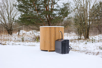 Fibreglass Wooden Ice bath | 1 Person Recovery Cold Plunge