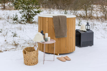 Fibreglass Wooden Ice bath | 1 Person Recovery Cold Plunge