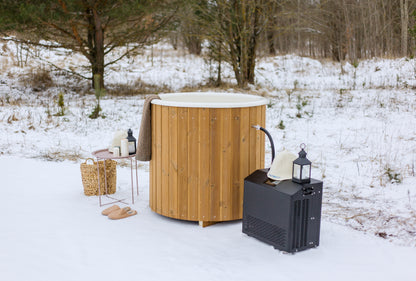 Fibreglass Wooden Ice bath | 1 Person Recovery Cold Plunge