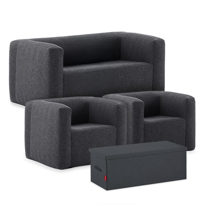 Wave Inflatable Outdoor Sofa Furniture | 3 Piece Furniture Set Chair and Sofa