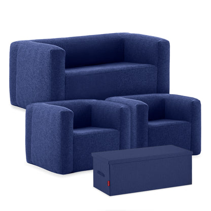Wave Inflatable Outdoor Sofa Furniture | 3 Piece Furniture Set Chair and Sofa