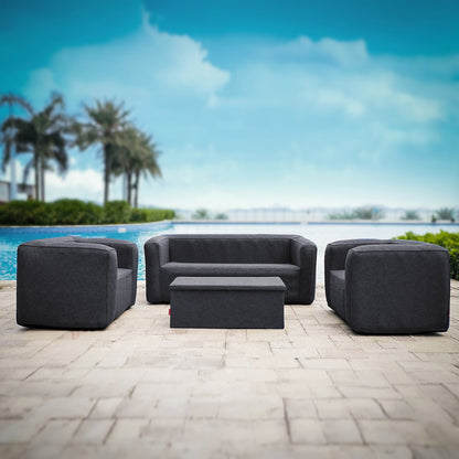 Wave Inflatable Outdoor Sofa Furniture | 3 Piece Furniture Set Chair and Sofa