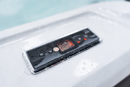 Solace Trio 2-3 Person Hot Tub 13 Amp | Bluetooth Speakers, Ozone Water Care, 26 Jets, Lounger