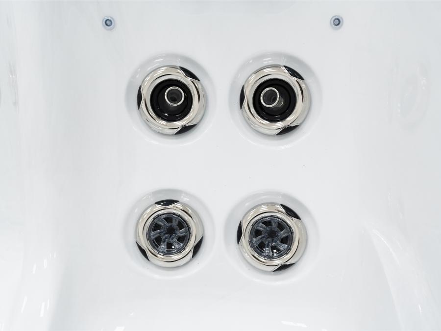 Platinum Spas 4-5 Person Hot Tub 13 Amp | Bluetooth Speakers, Ozone Water Care, 27 Jets, 2 Lounges