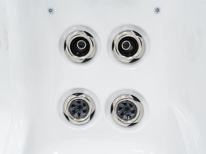 Mirage 4-5 Person Hot Tub 13 Amp | Bluetooth Speakers, Ozone Water Care, 27 Jets, 2 Loungers