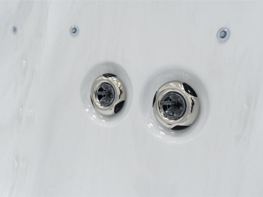 Platinum Spas 4-5 Person Hot Tub 13 Amp | Bluetooth Speakers, Ozone Water Care, 27 Jets, 2 Lounges