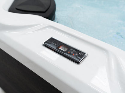 Mirage 4-5 Person Hot Tub 13 Amp | Bluetooth Speakers, Ozone Water Care, 27 Jets, 2 Loungers