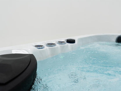 Mirage 4-5 Person Hot Tub 13 Amp | Bluetooth Speakers, Ozone Water Care, 27 Jets, 2 Loungers