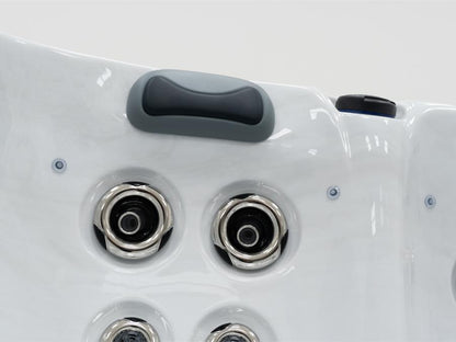 Mirage 4-5 Person Hot Tub 13 Amp | Bluetooth Speakers, Ozone Water Care, 27 Jets, 2 Loungers