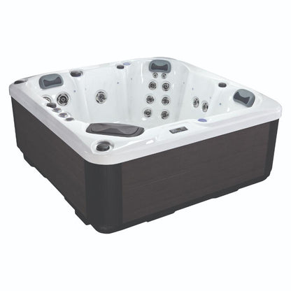 Mirage 4-5 Person Hot Tub 13 Amp | Bluetooth Speakers, Ozone Water Care, 27 Jets, 2 Loungers