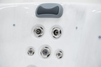 Horizon 4-6 Person Hot Tub 13 Amp | Bluetooth Speakers, Ozone Water Care, 28 Jets, Lounger
