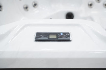 Horizon 4-6 Person Hot Tub 13 Amp | Bluetooth Speakers, Ozone Water Care, 28 Jets, Lounger