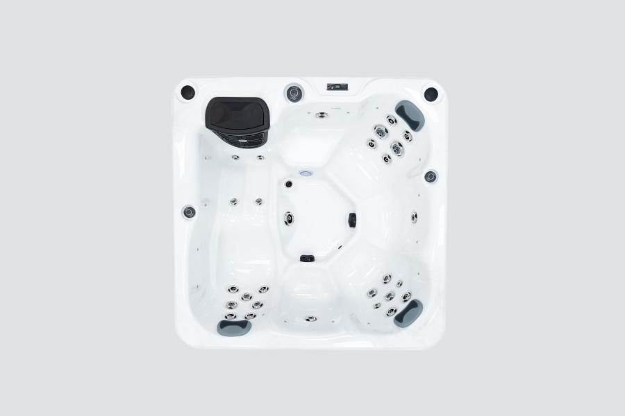 Platinum Spas 4-6 Person Hot Tub 13 Amp | Bluetooth Speakers, Ozone Water Care, 28 Jets, Lounger