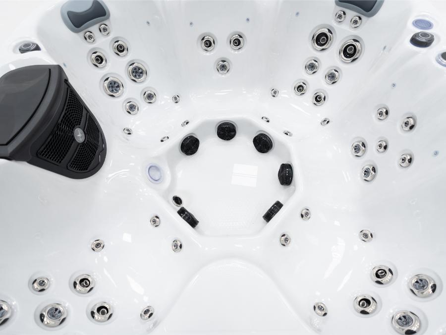 Platinum Spas 6-7 Person Hot Tub 32 Amp | Bluetooth Speakers, Ozone Water Care, 59 Jets