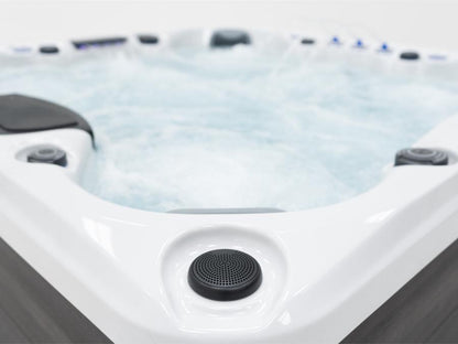 Aurora XL 6-7 Person Hot Tub 32 Amp | Bluetooth Speakers, Ozone Water Care, 59 Jets