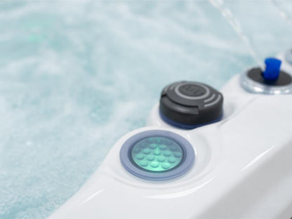 Aurora XL 6-7 Person Hot Tub 32 Amp | Bluetooth Speakers, Ozone Water Care, 59 Jets