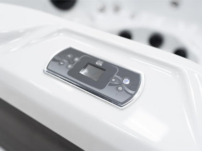 Aurora XL 6-7 Person Hot Tub 32 Amp | Bluetooth Speakers, Ozone Water Care, 59 Jets