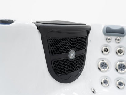 Aurora XL 6-7 Person Hot Tub 32 Amp | Bluetooth Speakers, Ozone Water Care, 59 Jets