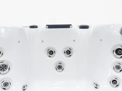 Aurora XL 6-7 Person Hot Tub 32 Amp | Bluetooth Speakers, Ozone Water Care, 59 Jets