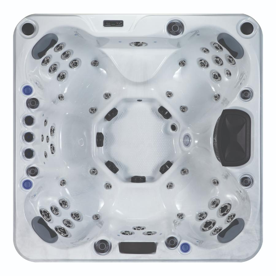 Platinum Spas 6-7 Person Hot Tub 32 Amp | Bluetooth Speakers, Ozone Water Care, 59 Jets